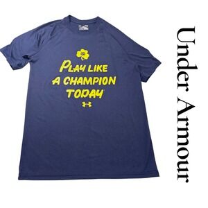 Under Armour Notre Dame Fighting Irish Play Like A Champion Today Shirt S
